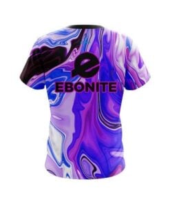 Alternative view of Ebonite Paint Swirls CoolWick Bowling Jersey