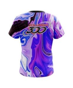 Alternative view of Columbia 300 Paint Swirls CoolWick Bowling Jersey