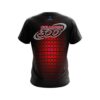 Columbia 300 Pin Head Red CoolWick Bowling Jersey - Image 2