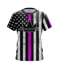 Brunswick Pink Line CoolWick Bowling Jersey