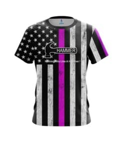 Hammer Pink Line CoolWick Bowling Jersey