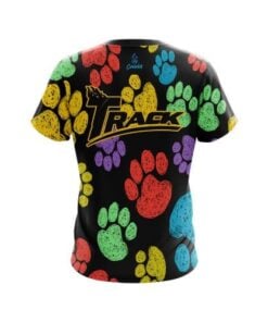 Alternative view of Track Puppy Paws CoolWick Bowling Jersey