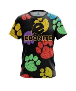 Ebonite Puppy Paws CoolWick Bowling Jersey