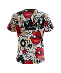 Alternative view of Brunswick Rock Star CoolWick Bowling Jersey