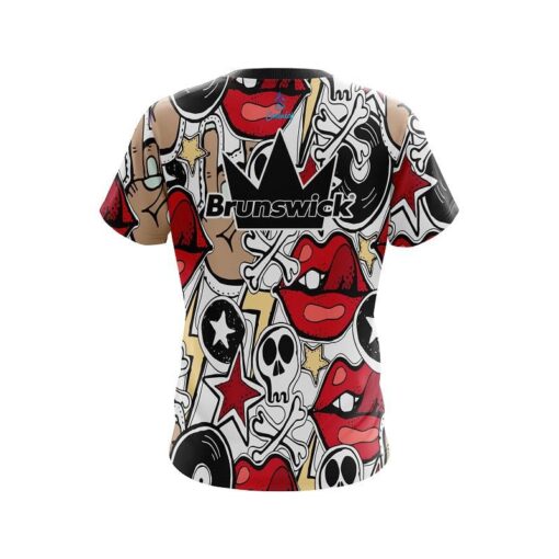 Brunswick Rock Star CoolWick Bowling Jersey - Image 2