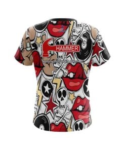 Alternative view of Hammer Rock Star CoolWick Bowling Jersey