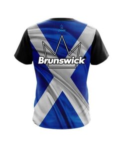 Alternative view of Brunswick Scottish Flag CoolWick Bowling Jersey
