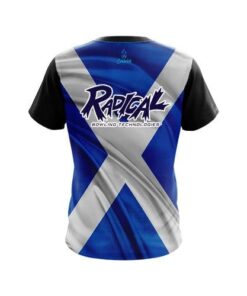 Alternative view of Radical Scottish Flag CoolWick Bowling Jersey