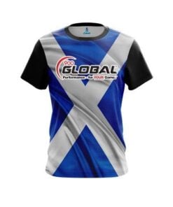 900 Global Scottish Flag CoolWick Bowling Jersey