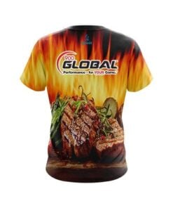 Alternative view of 900 Global Carnivore CoolWick Bowling Jersey