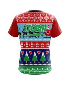 Alternative view of Storm Dirty Santa Red CoolWick Bowling Jersey