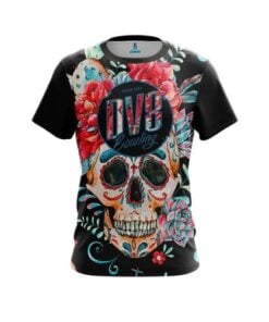 DV8 Sugar Skull CoolWick Bowling Jersey