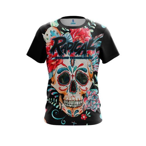 Radical Sugar Skull CoolWick Bowling Jersey