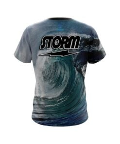 Alternative view of Storm Take Waves CoolWick Bowling Jersey