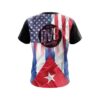 DV8 USA Cuban Flag CoolWick Bowling Jersey - Image 2