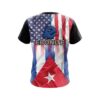 Ebonite USA Cuban Flag CoolWick Bowling Jersey - Image 2