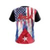 Radical USA Cuban Flag CoolWick Bowling Jersey - Image 2