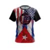 DV8 USA Cuban Flag CoolWick Bowling Jersey