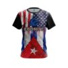 Ebonite USA Cuban Flag CoolWick Bowling Jersey