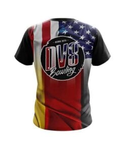 Alternative view of DV8 USA Germany CoolWick Bowling Jersey