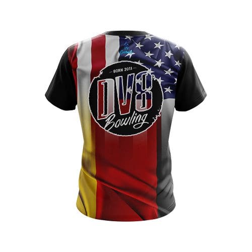 DV8 USA Germany CoolWick Bowling Jersey - Image 2