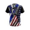DV8 USA Israeli Flag CoolWick Bowling Jersey - Image 2