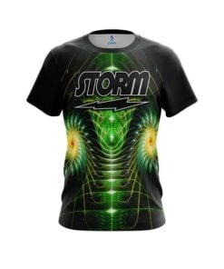 Storm Vortex Green CoolWick Bowling Jersey