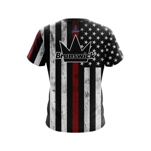 Brunswick Red Line CoolWick Bowling Jersey - Image 2