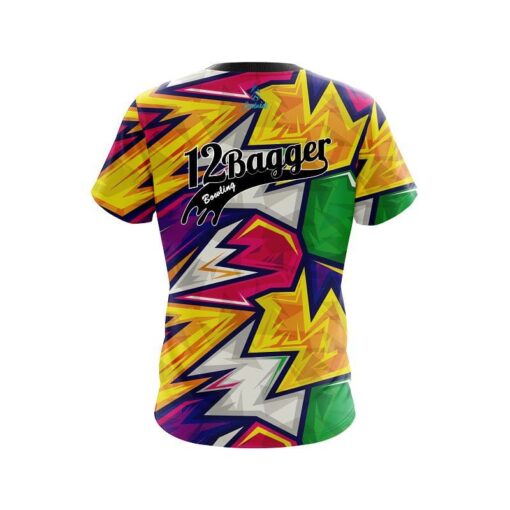 12Bagger Color Zap Coolwick Bowling Jersey - Image 2