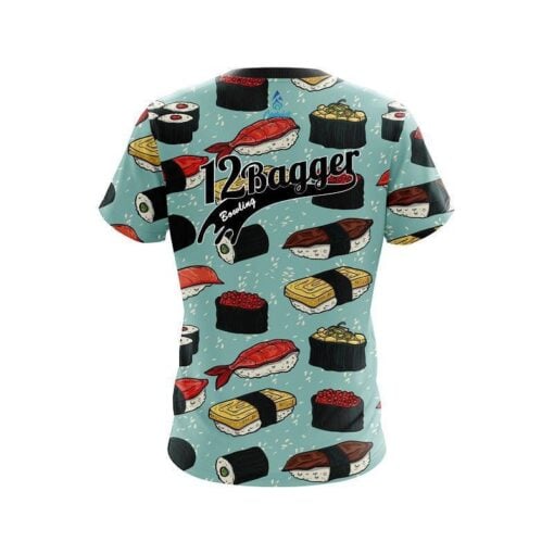 12Bagger Sushi CoolWick Bowling Jersey - Image 2