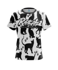 Radical Black Cat CoolWick Bowling Jersey