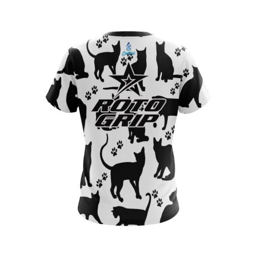 Roto Grip Black Cat CoolWick Bowling Jersey - Image 2