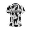 Track Black Cat CoolWick Bowling Jersey