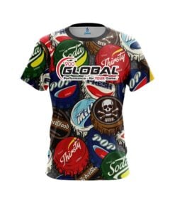 900 Global Bottle Caps CoolWick Bowling Jersey
