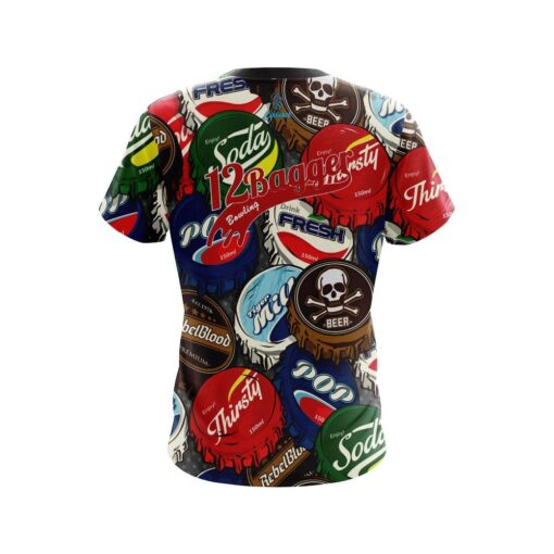 12Bagger Bottle Caps CoolWick Bowling Jersey - Image 2
