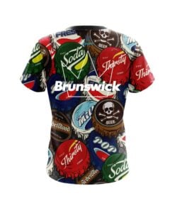 Alternative view of Brunswick Bottle Caps CoolWick Bowling Jersey