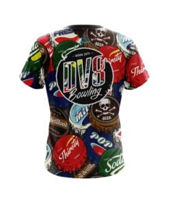 Alternative view of DV8 Bottle Caps CoolWick Bowling Jersey