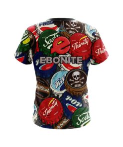 Alternative view of Ebonite Bottle Caps CoolWick Bowling Jersey