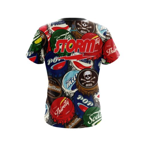Storm Bottle Caps CoolWick Bowling Jersey - Image 2