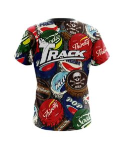 Alternative view of Track Bottle Caps CoolWick Bowling Jersey