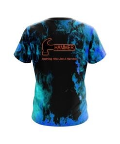 Alternative view of Hammer Blue Flame CoolWick Bowling Jersey