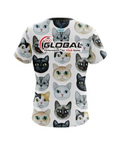 Alternative view of 900 Global Kitty Kats Coolwick Bowling Jersey