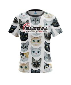 900 Global Kitty Kats Coolwick Bowling Jersey