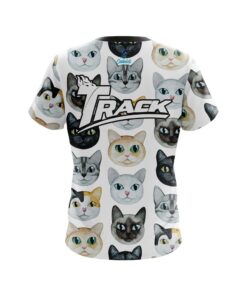 Alternative view of Track Kitty Kats CoolWick Bowling Jersey