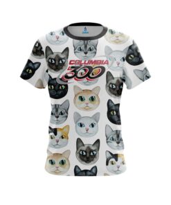 Columbia 300 Kitty Kats Coolwick Bowling Jerseys