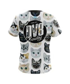 Alternative view of DV8 Kitty Kats CoolWick Bowling Jersey