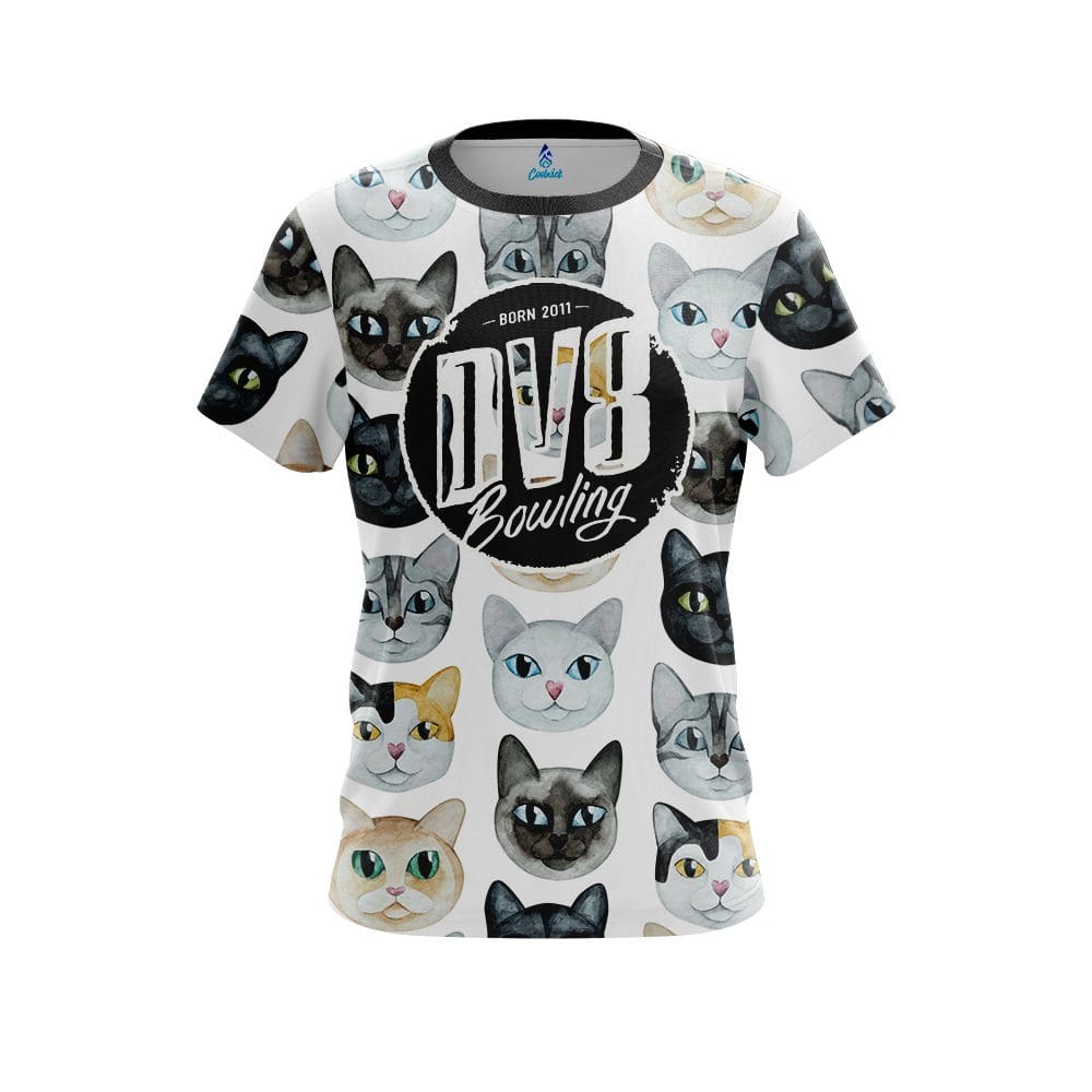 DV8 Kitty Kats CoolWick Bowling Jersey