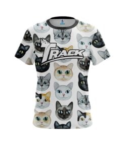 Track Kitty Kats CoolWick Bowling Jersey