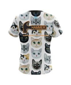 Alternative view of Hammer Kitty Kats CoolWick Bowling Jersey