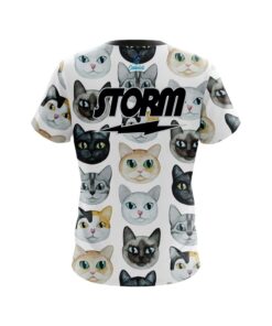 Alternative view of Storm Kitty Kats CoolWick Bowling Jersey